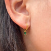 Load image into Gallery viewer, Vintage Emerald Earrings