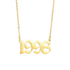 Load image into Gallery viewer, 1980 - 2024 Birth Year Necklace