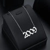 Load image into Gallery viewer, 1980 - 2024 Birth Year Necklace