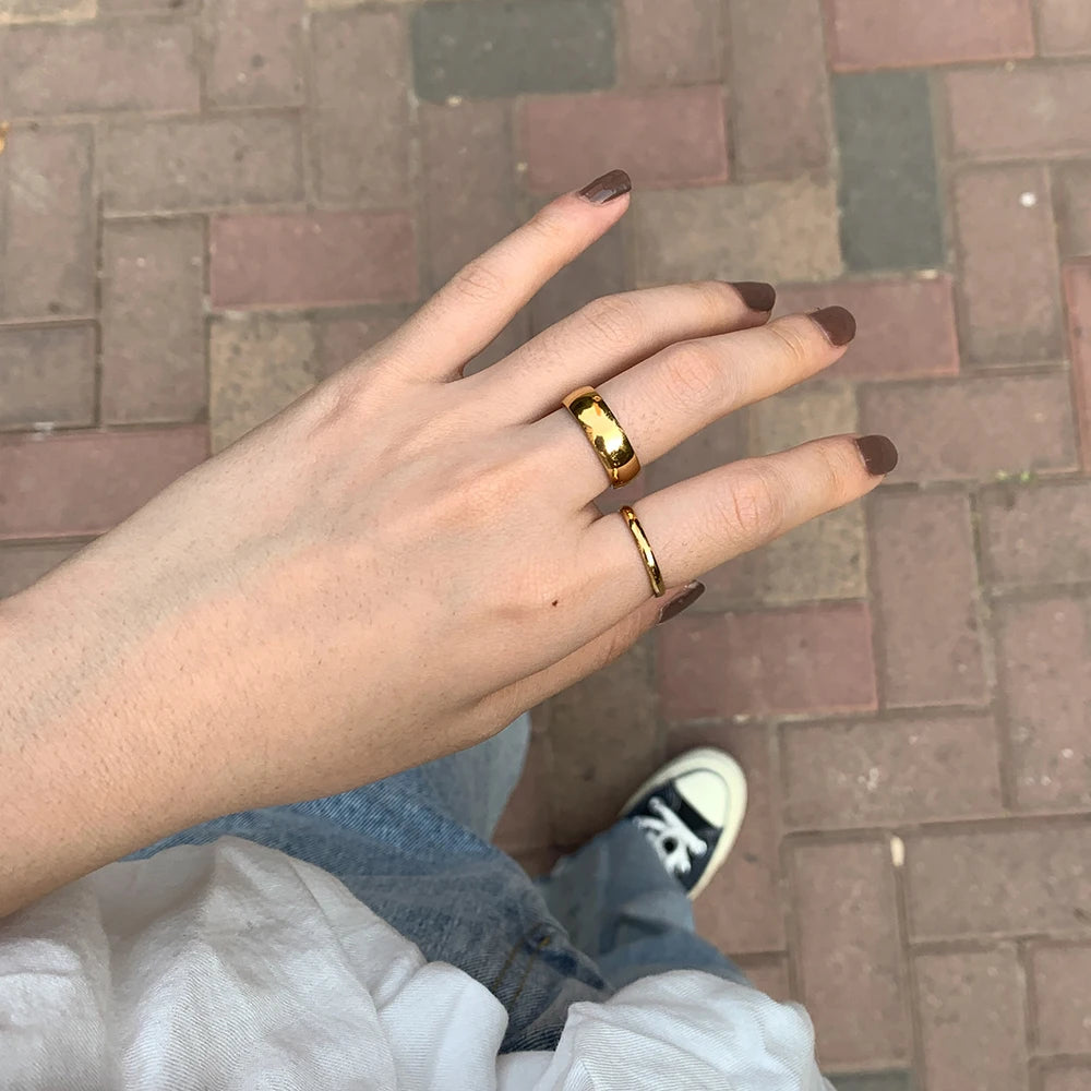 Minimalsitc Premium Gold Ring