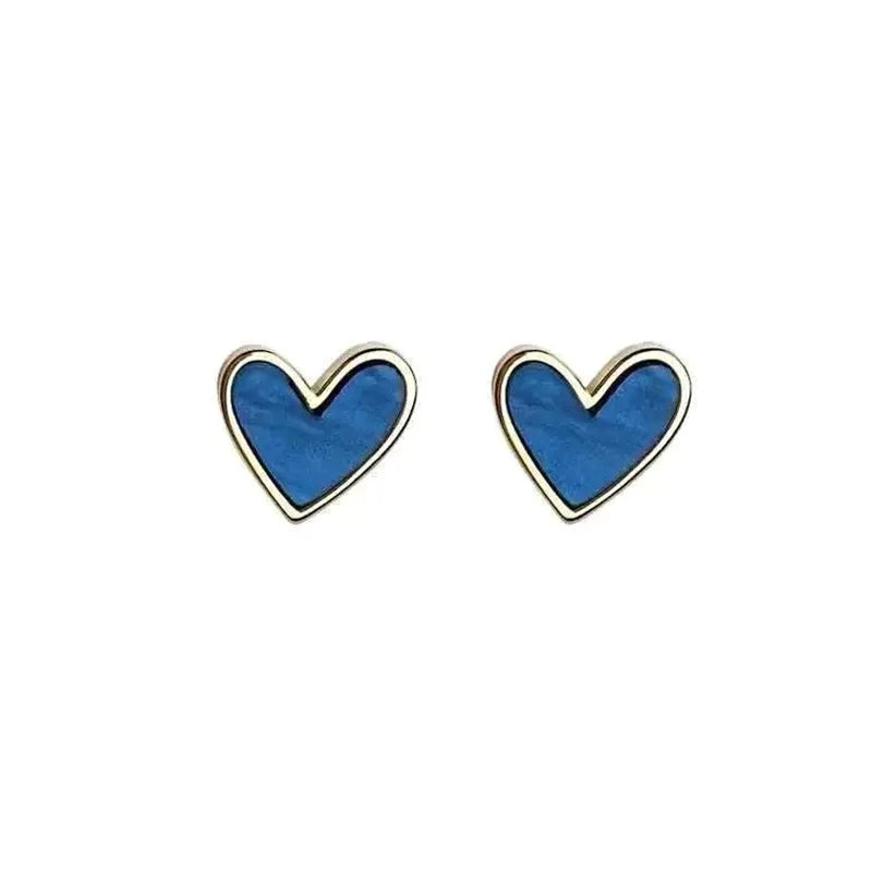 Love Heart Clip-On Earrings