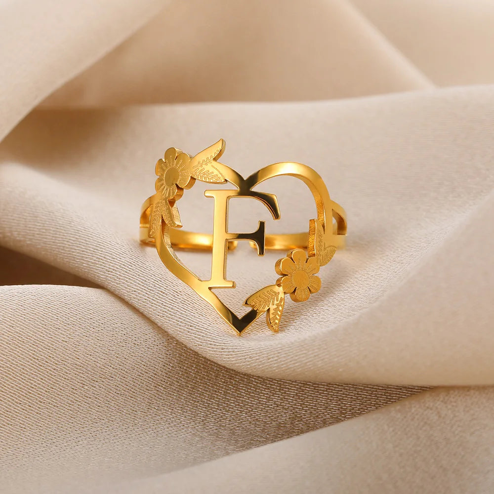 A-Z Premium Gold Ring