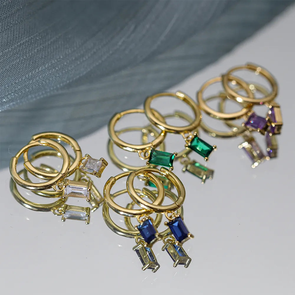 Vintage Emerald Earrings