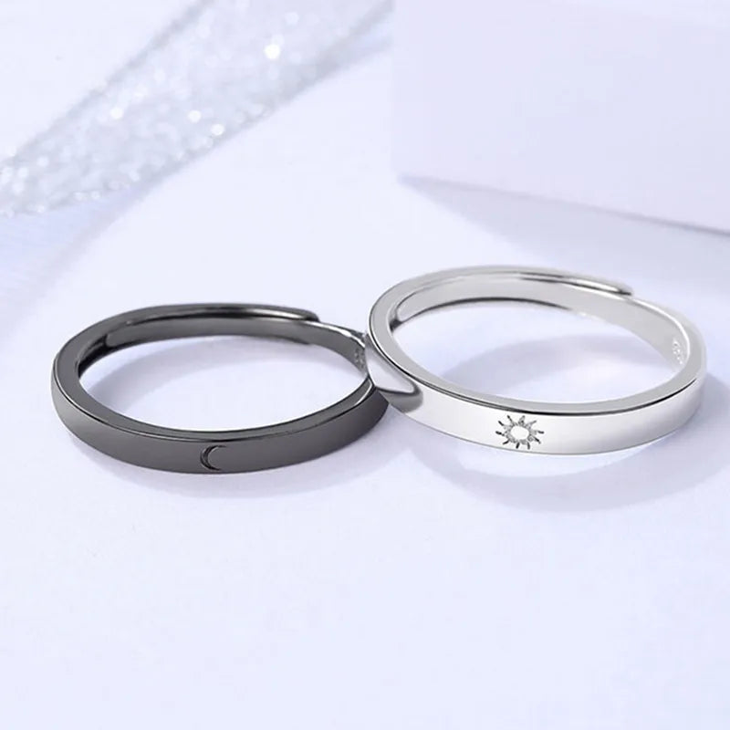 Sun and Moon Partner Ring