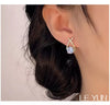 Load image into Gallery viewer, Crystal Cross Earrings