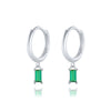 Load image into Gallery viewer, Vintage Emerald Earrings