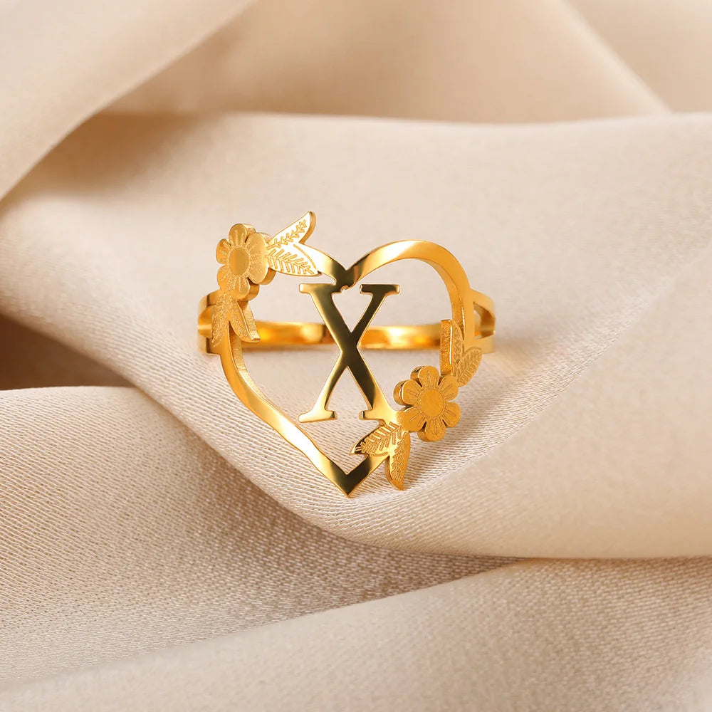 A-Z Premium Gold Ring