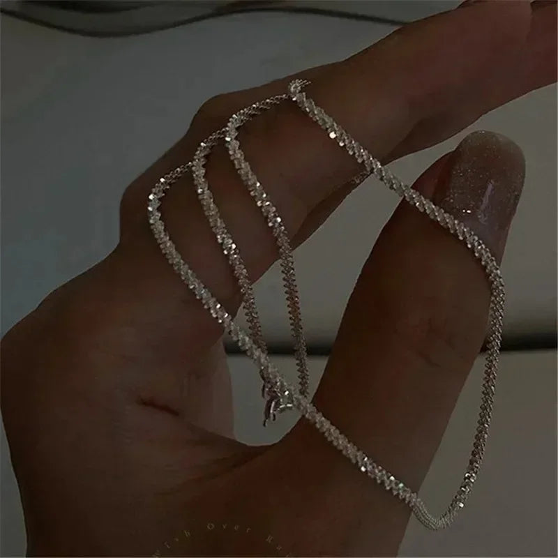 Sparkling Choker Necklace
