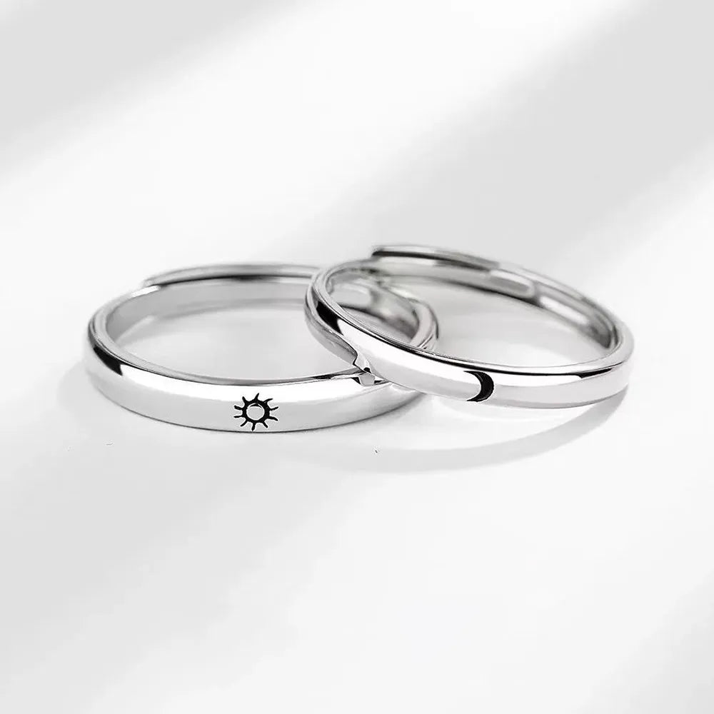 Sun and Moon Partner Ring